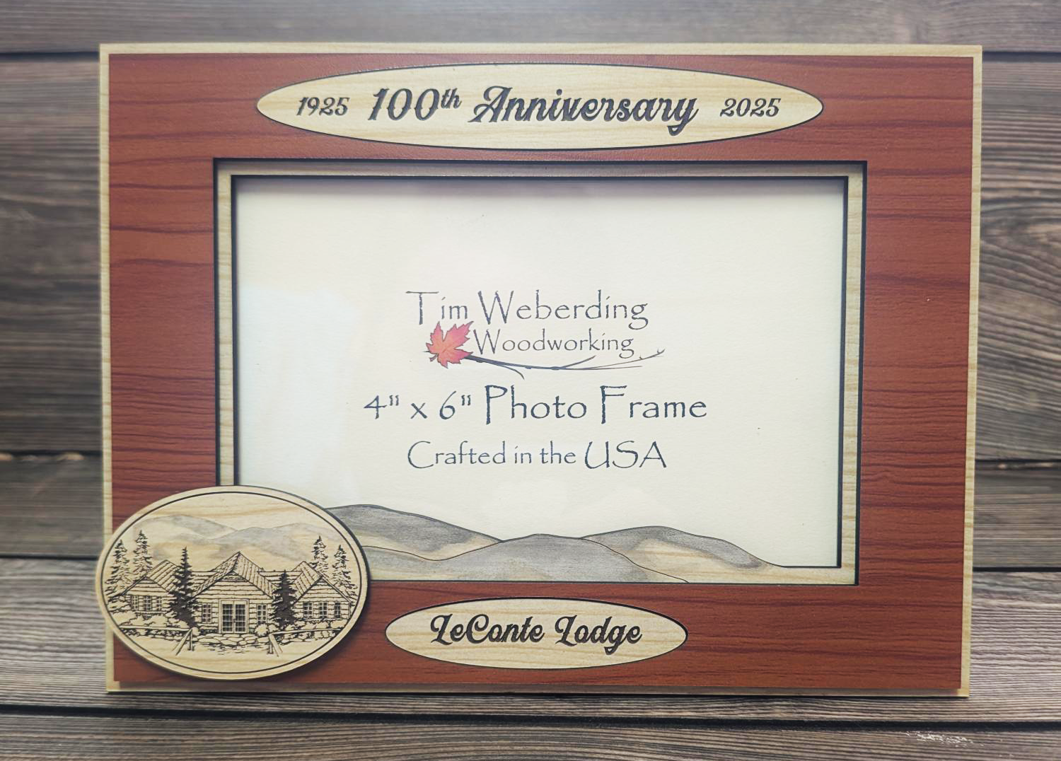 wooden picture frame